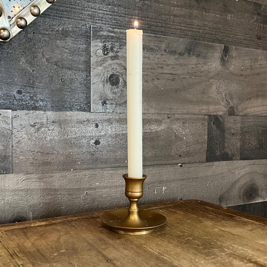 Vintage Brass Candlestick Holder