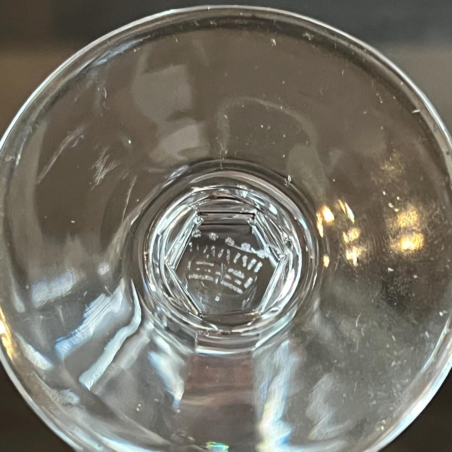 Royal Daulton Clarendon Crystal Sherry Glasses - Set of 4