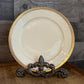 Bohemia Royal Ivory Greek Gold Key Rim Small Plates - Set of 4