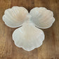 Lenox Ivory China 3 Compartment Trinket Tray - Nut Dish - Jewelry Box - Condiment Server