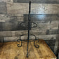 Wrought Iron 2 Tier Plate Rack - Pie Rack - Dessert Stand