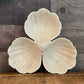 Lenox Ivory China 3 Compartment Trinket Tray - Nut Dish - Jewelry Box - Condiment Server