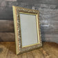 Vintage Gold Tone Floral Accent Picture Frame