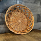 Vintage Woven Wicker Round Basket