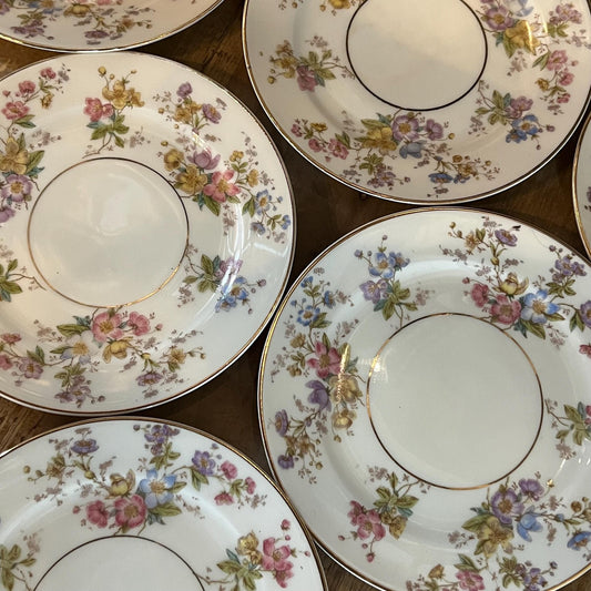 Royal Ivory The Symphony Bread and Butter Plates - Set of 7