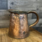 Primitive Antique Copper Handled Pitcher