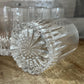 Vintage Mikasa Crystal Arctic Lights Double Old Fashioned Rocks Glasses - Set of 4