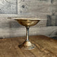 Vintage WM Rogers Silverplated Long Stem Compote Pedestal Shallow Bowl
