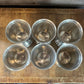 Vintage Pewter Short Stem Goblets - Set of 6