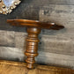 Vintage Wooden Spindle Wall Shelf