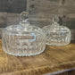 Gorham Crystal Lidded Candy Dish