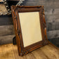 Connoisseur Brown Victorian Style Rectangle Picture Frame - Tabletop and Wall Mount