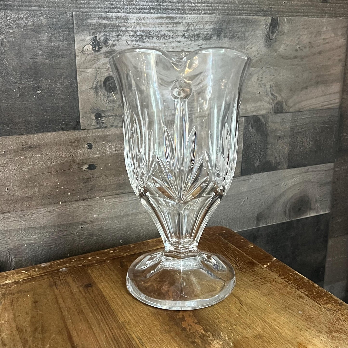 Royal Limited Crystal Footed Pitcher