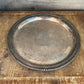 Vintage WM Rogers Round Silverplated Serving Tray