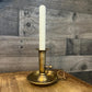 Vintage Brass Chamberstick Candlestick Holder