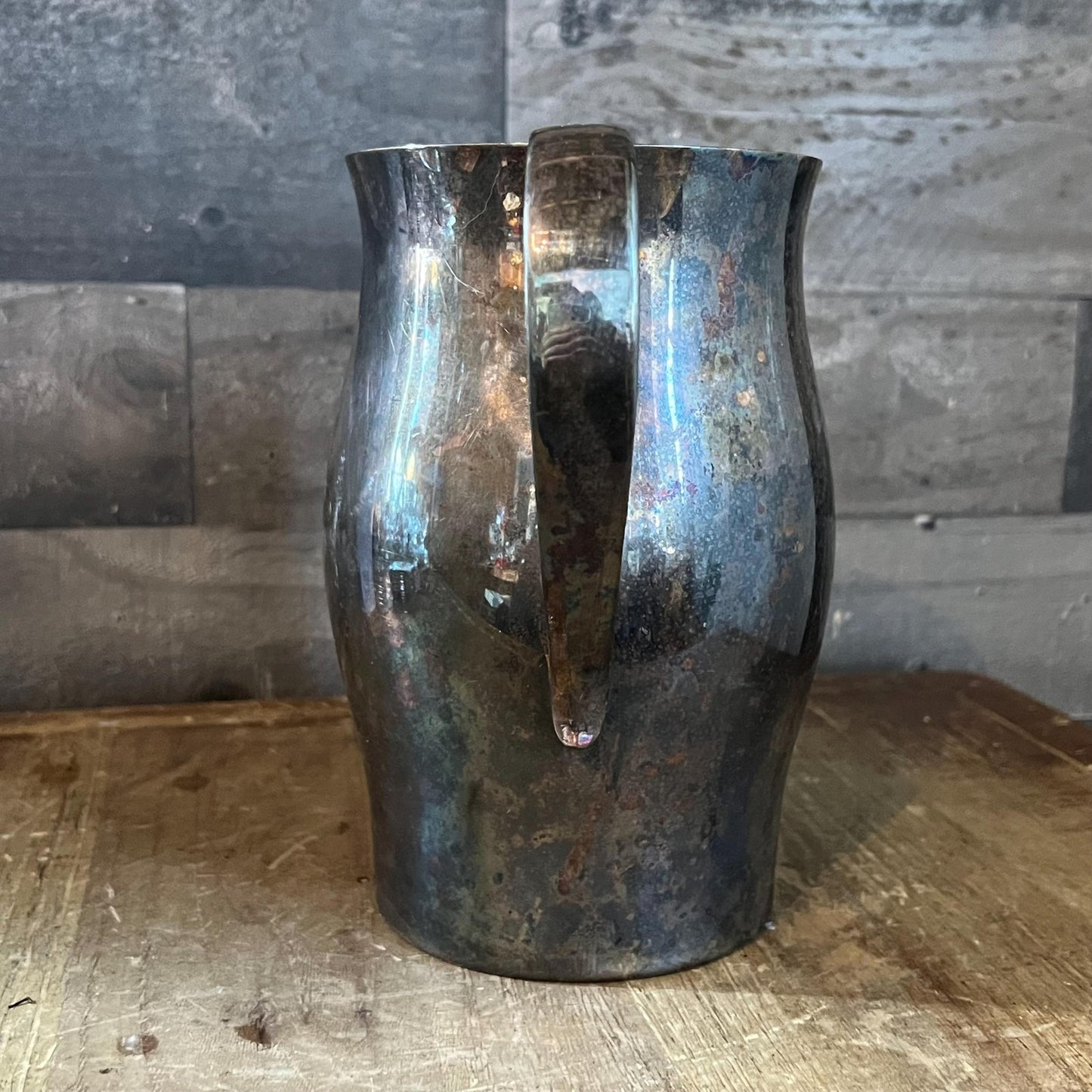 Vintage WM Rogers Paul Revere Reproduction Silverplated Handled Pitcher