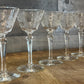 Libbey Glass Company Embassy Pattern Cocktail Glasses - Set of 9