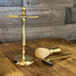 Vintage Brass Shaving Kit