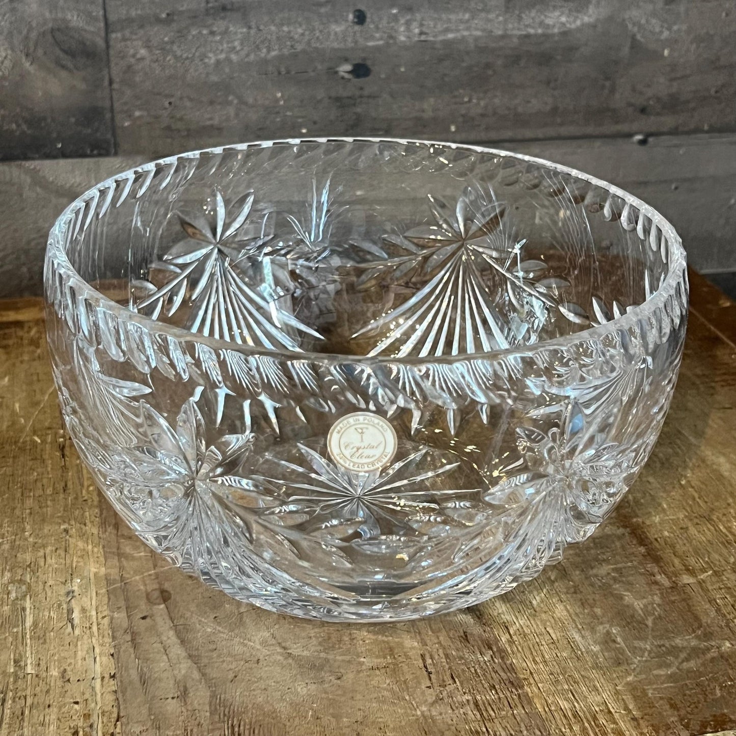 Crystal Clear Poland Bowl