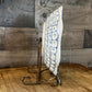 Blue and White Scallop Rim Ansley Hamburg Bowl