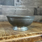 Vintage Small Williamsburg Stieff Pewter Pedestal Bowl