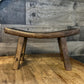 Vintage Wooden Decorative Tabletop Stool Riser
