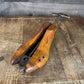 George E. Belcher Antique Wood and Metal Shoe Cobbler Stretcher Stamped 2