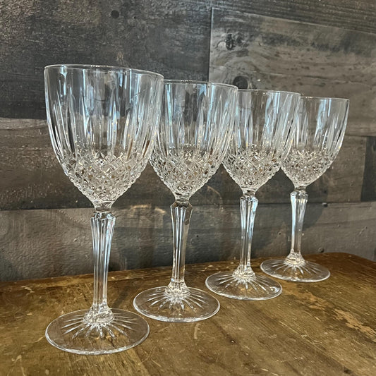 Cristal D'Arques Durand Constance Plain Water Goblets - Set of 4