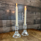 Vintage Pair of Bleikristall Crystal Candlestick Holders