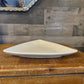 Vintage Tuxton heavy ceramic triangle plate - display tray - table centerpiece - cookie tray