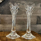 Mikasa Crystal Deco candlestick holders - pair