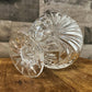 Vintage Gorham Crystal Cherrywood Clear pattern pedestal bowl