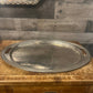 Vintage Elegance EP Steel Oval Handled Tray