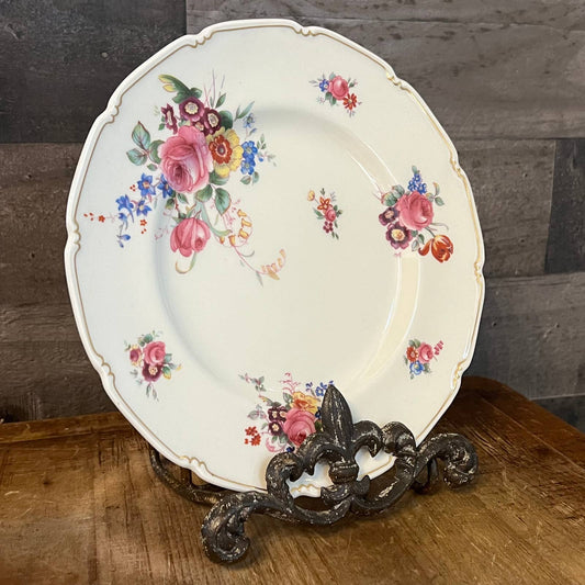 Vintage Royal Daulton bone china The Bristol floral plate