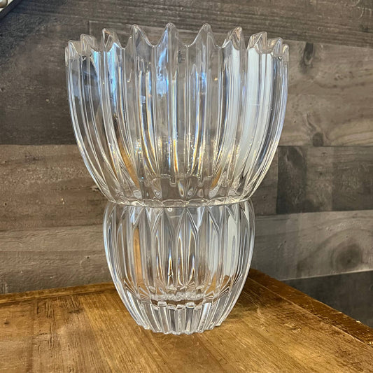 Mikasa Crystal Ice Palace vase