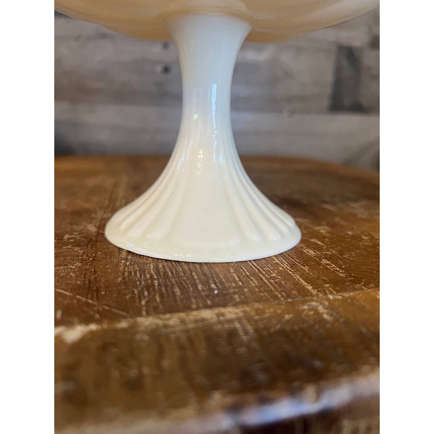 Vintage LENOX ivory pedestal bowl