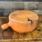 Vintage rustic style terracotta handled pan - dish