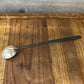 Vintage Three Crowns Silversmiths long handle ladle / iced tea spoon