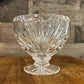 Vintage Gorham Crystal Cherrywood Clear pattern pedestal bowl