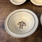 Vintage Pfaltzgraff Village pattern cereal bowls - set of 7