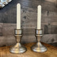 Vintage FB Rogers Provincetown Pewterlite pewter candlestick holders - pair