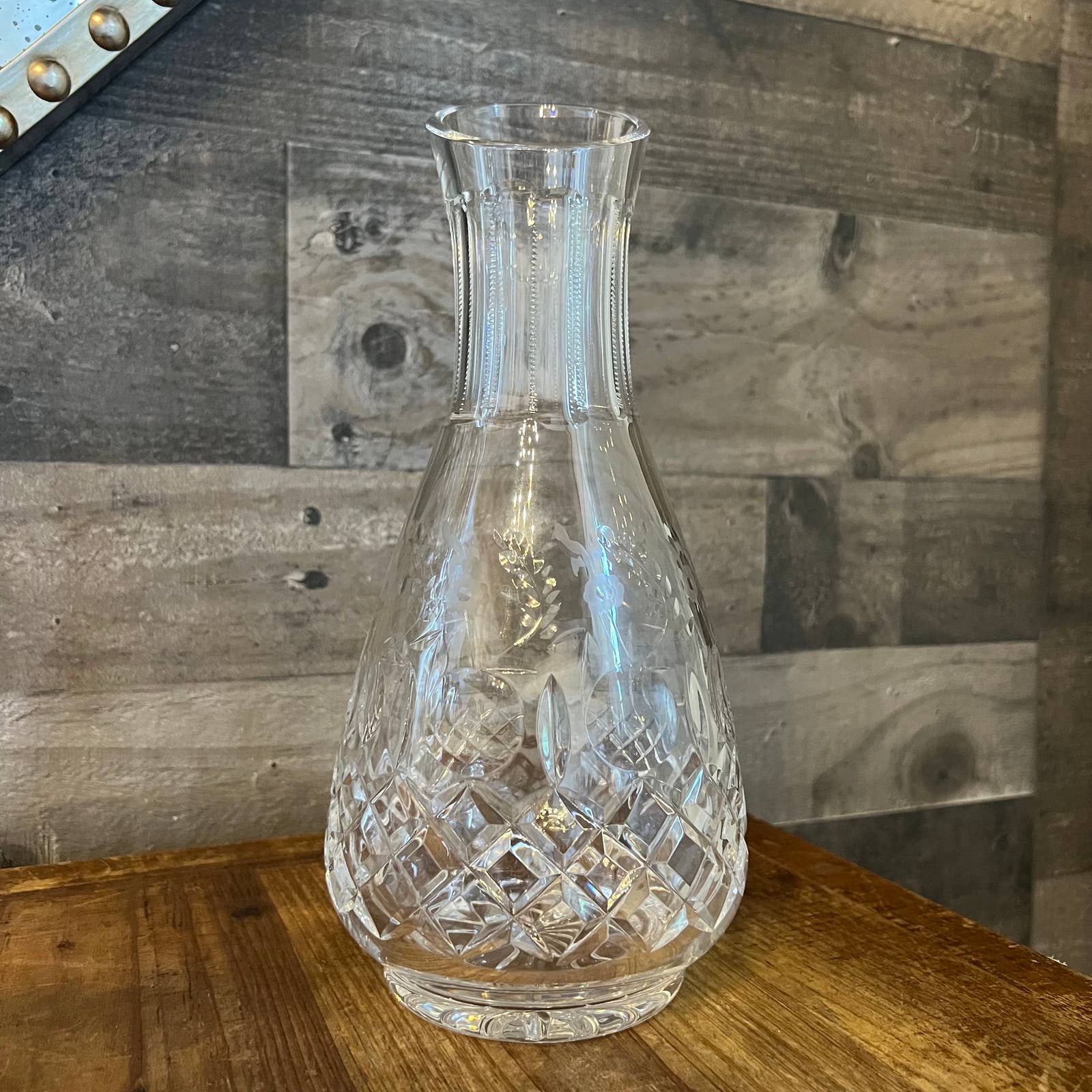 Vintage Rogaska Crystal Gallia etched carafe – THE ANTIQUE YARD