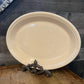 Ivory Fiesta oval serving platter