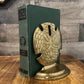 Vintage Pair of Brass Sand Dollar Shell Bookends