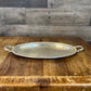 Vintage Ronson silverplated handled oval tray