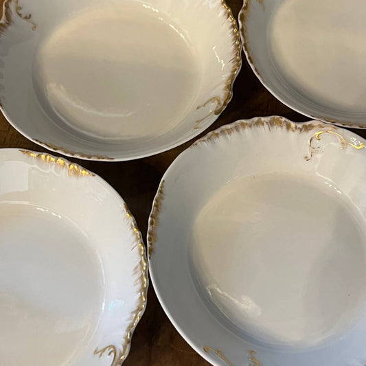 Vintage Limoges Sazerat coupe bowls - 6