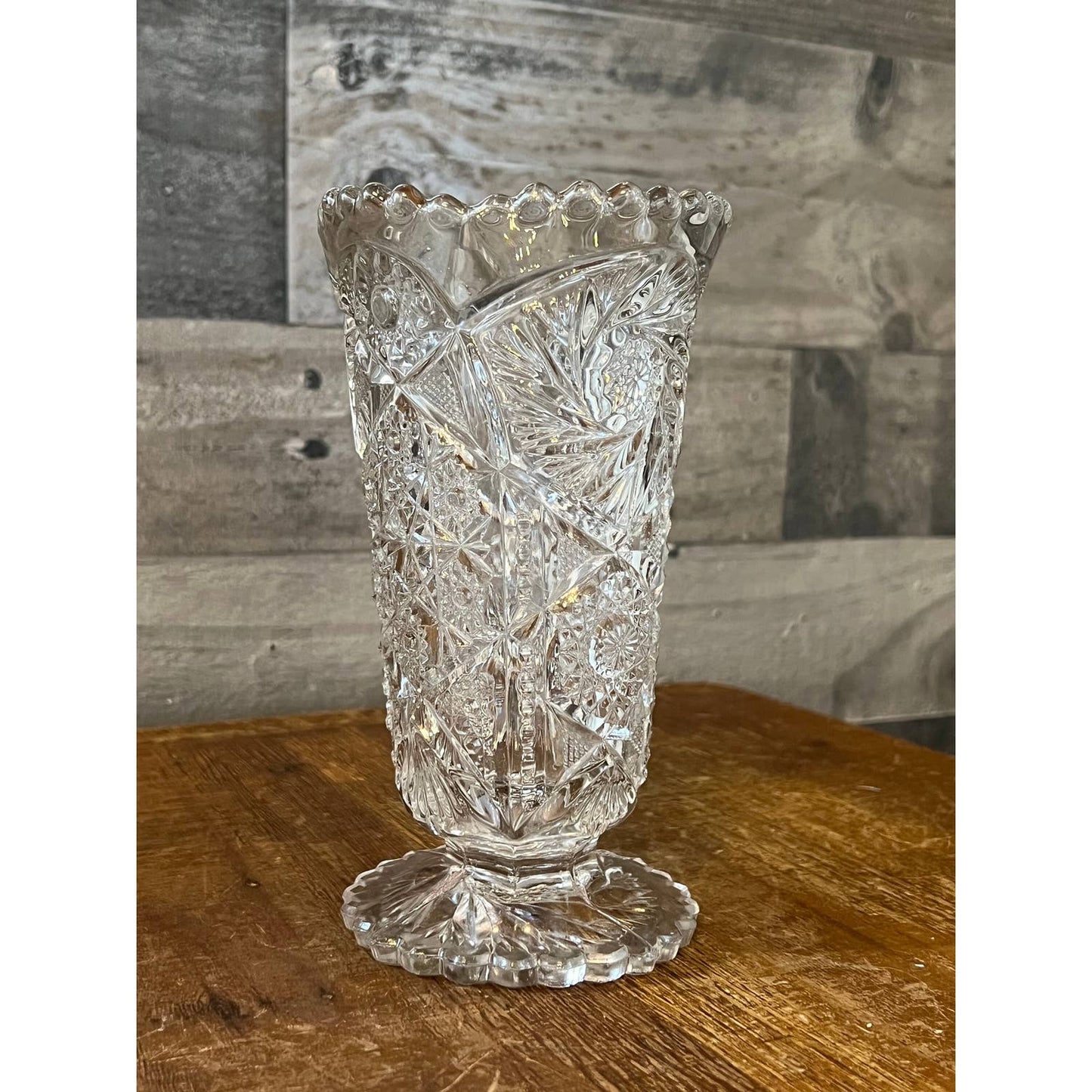 Vintage Imperial Glass mid century vase