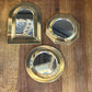 Small brass mirrors - gold frame mirrors