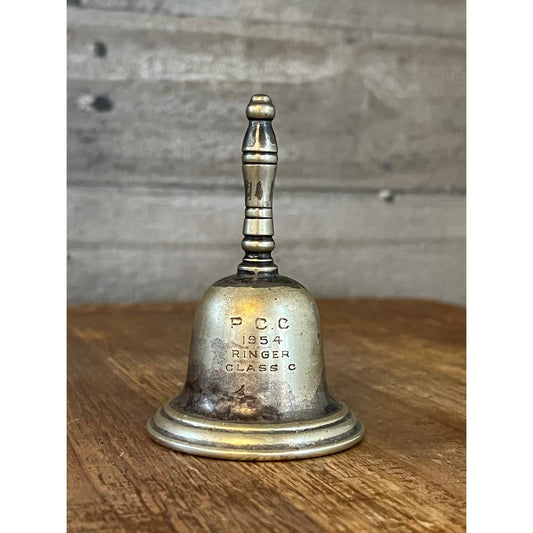 Vintage Regis silver plate petite bell - PCC 1954 Ringer Class C