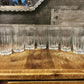 Arcoroc Hussard Clear Cooler Crystal Glasses - set of 8